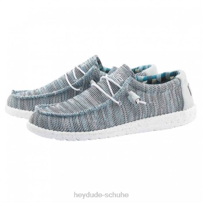 Hey Dude Männer Heydude Wally Sox Eisgrau 2PV4282