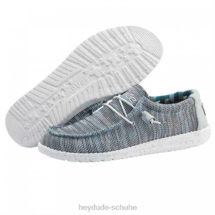 Hey Dude Männer Heydude Wally Sox Eisgrau 2PV4282