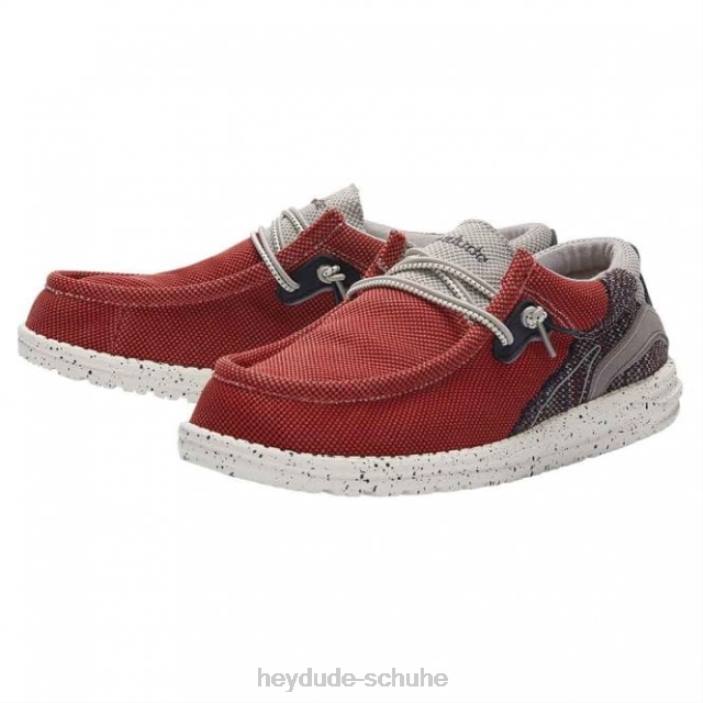 Hey Dude Männer Heydude Wally Sox Hawk Lava Grey 2PV4333