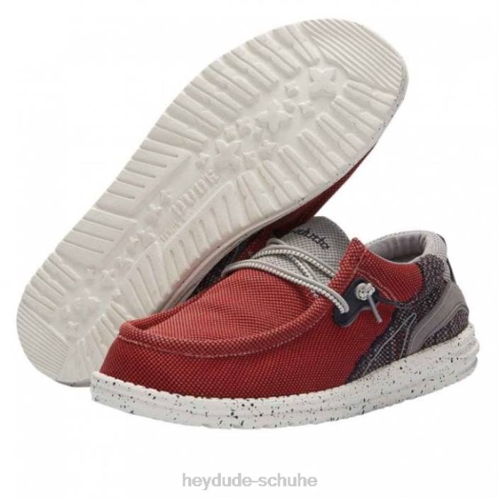 Hey Dude Männer Heydude Wally Sox Hawk Lava Grey 2PV4333