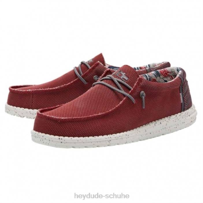 Hey Dude Männer Heydude Wally Sox Kite Red 2PV4307
