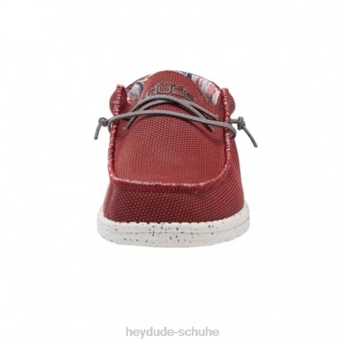 Hey Dude Männer Heydude Wally Sox Kite Red 2PV4307