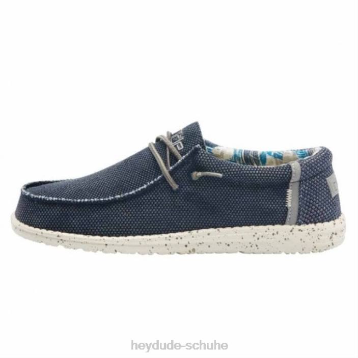 Hey Dude Männer Heydude Wally Sox Washed Navy 2PV4346