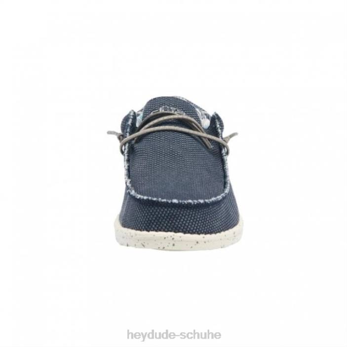 Hey Dude Männer Heydude Wally Sox Washed Navy 2PV4346