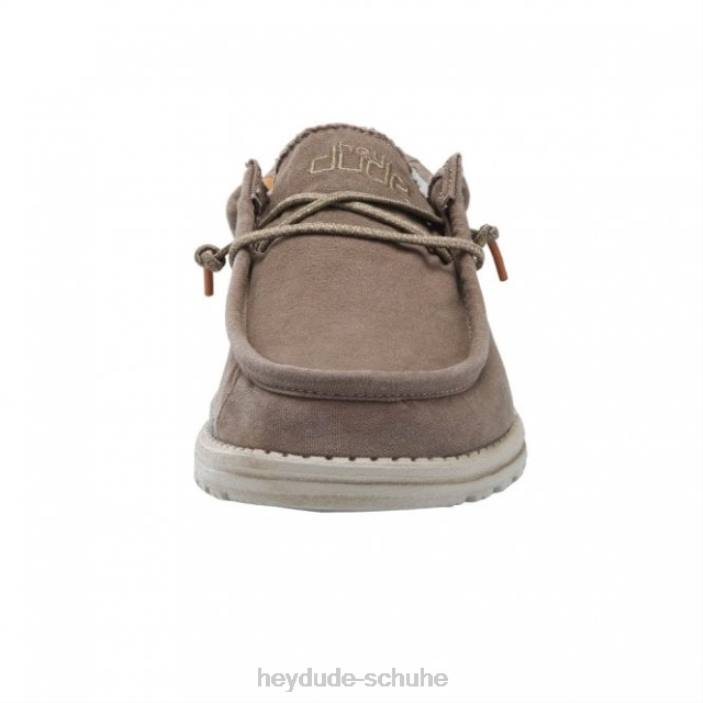 Hey Dude Männer Heydude Wally Washed Canvas Walnuss 2PV4329