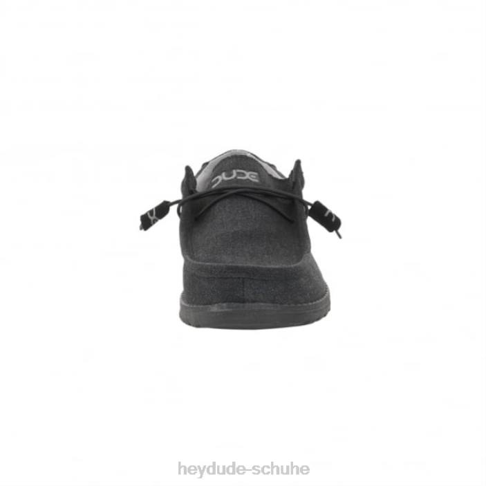 Hey Dude Männer Heydude Wally klassisches Tiefschwarz 2PV4308