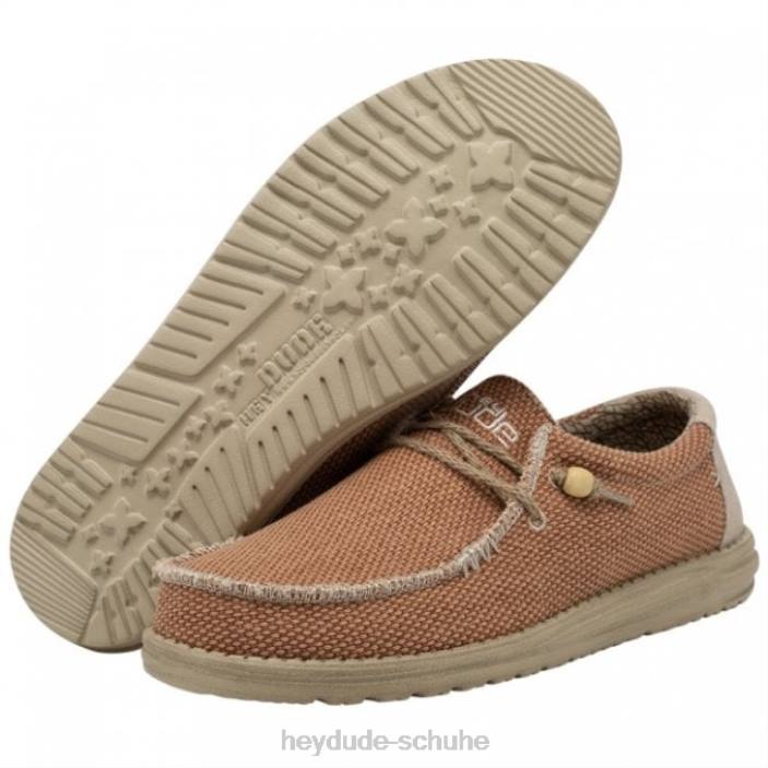 Hey Dude Männer Heydude Wally natürliche Mandarine 2PV4274