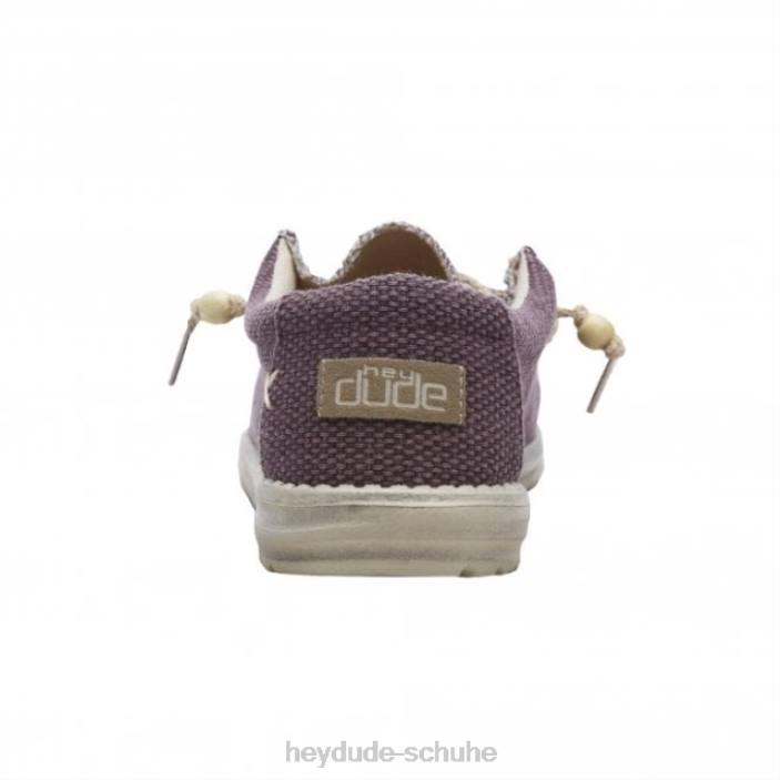 Hey Dude Männer Heydude Wally natürliches Burgunderrot 2PV4328