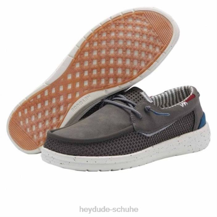 Hey Dude Männer Heydude Welsh Mesh Grip dunkelgrau 2PV4301