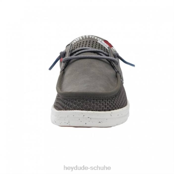 Hey Dude Männer Heydude Welsh Mesh Grip dunkelgrau 2PV4301