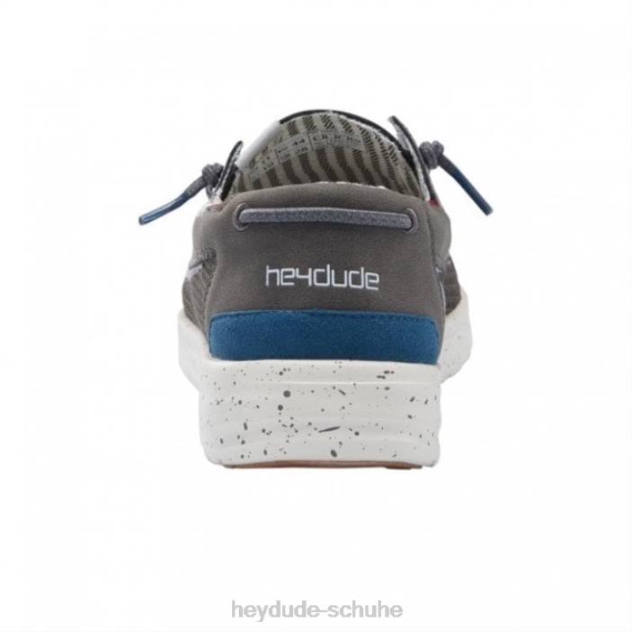 Hey Dude Männer Heydude Welsh Mesh Grip dunkelgrau 2PV4301