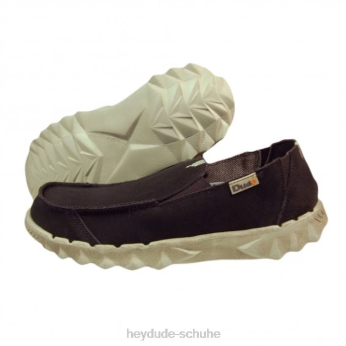 Hey Dude Männer heydude furzige Wildlederschokolade 2PV4238