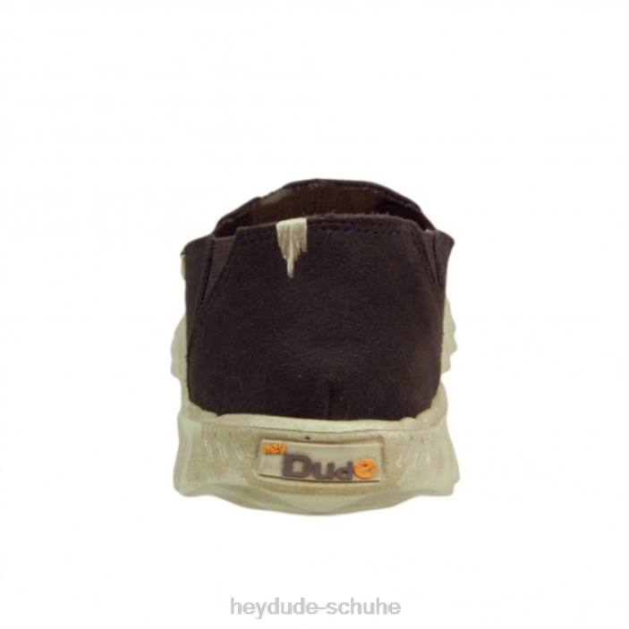 Hey Dude Männer heydude furzige Wildlederschokolade 2PV4238