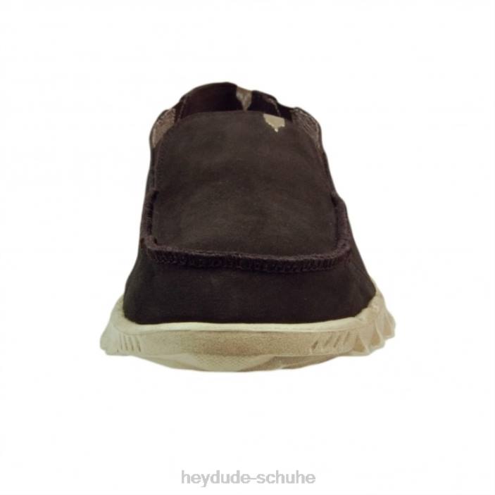 Hey Dude Männer heydude furzige Wildlederschokolade 2PV4238