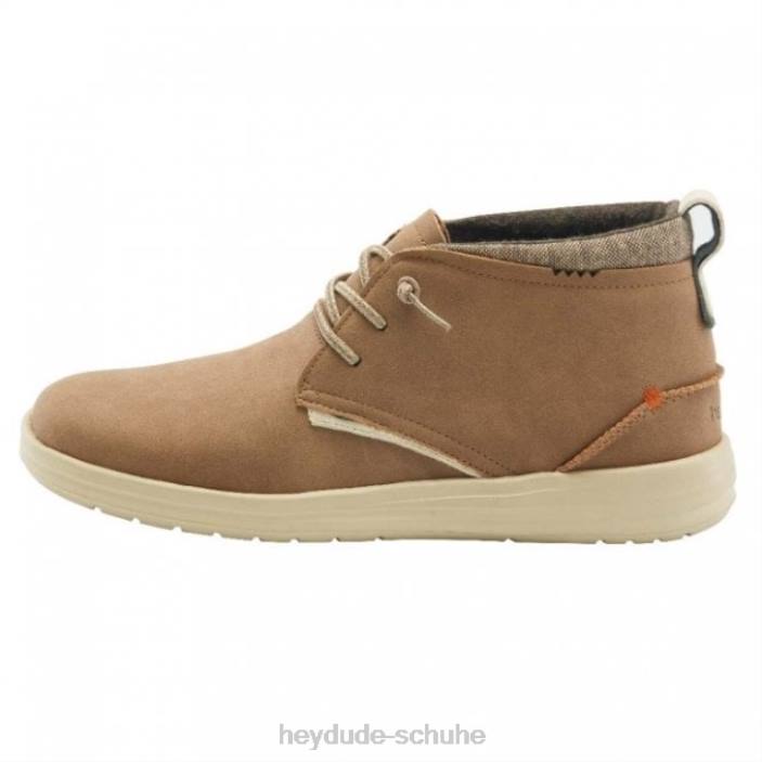 Hey Dude Männer heydude jack recyceltes Leder Nuss 2PV4355