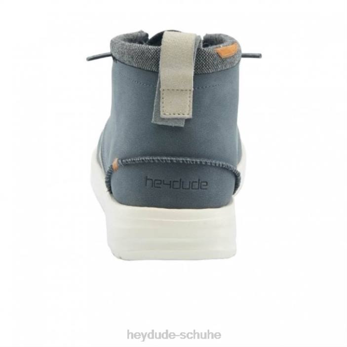 Hey Dude Männer heydude jack recyceltes leder marine 2PV4354