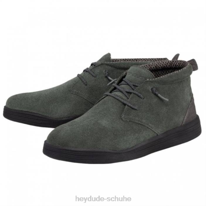 Hey Dude Männer heydude jo wildleder winter moss 2PV4293