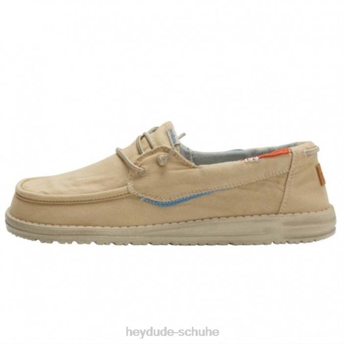 Hey Dude Männer heydude walisisch gewaschenes Canvas Safari 2PV4326