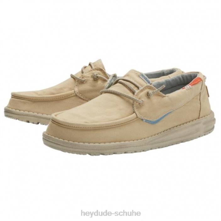 Hey Dude Männer heydude walisisch gewaschenes Canvas Safari 2PV4326