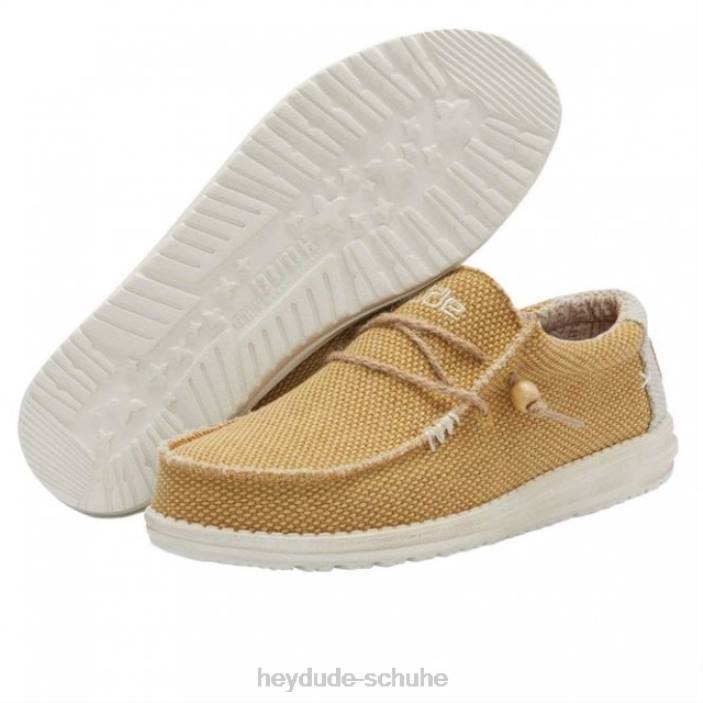 Hey Dude Männer heydude wally natürliches Okra 2PV4250