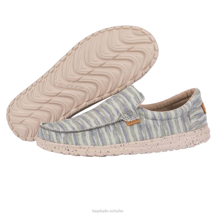 Hey Dude Männer Mikka-Print in Tarnfarbe Salbei 2PV4170