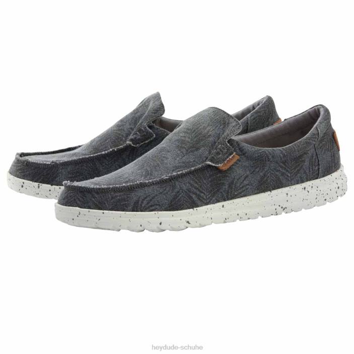 Hey Dude Männer Mikka-Print in tropischem Grau 2PV4167