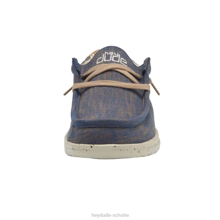 Hey Dude Männer Wally Free Naturblau 2PV4110