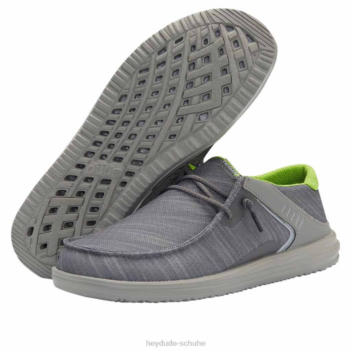 Hey Dude Männer Wally Frontier Reef Grey 2PV4119