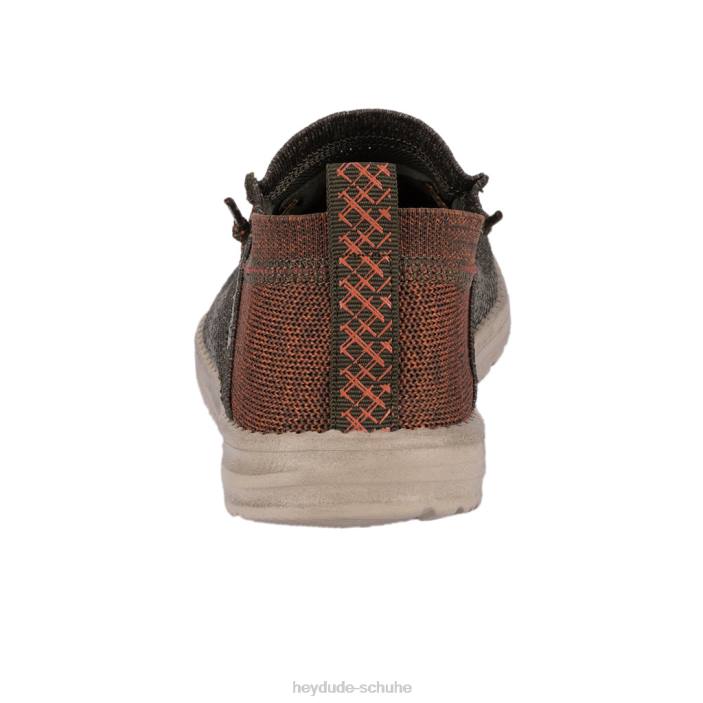 Hey Dude Männer Wally Halo Army Orange 2PV4139