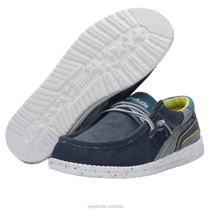 Hey Dude Männer Wally Hawk Space Blue 2PV4132