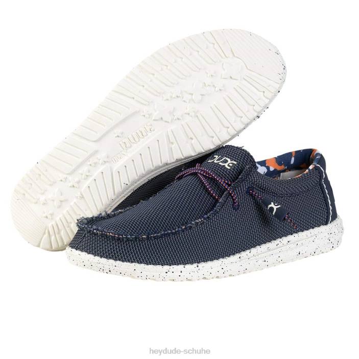 Hey Dude Männer Wally Sox Blau Multi 2PV498