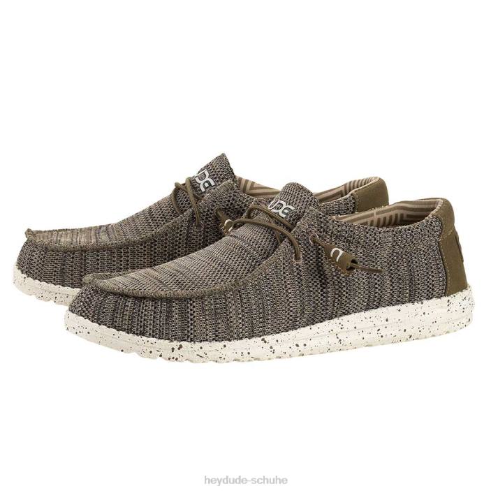 Hey Dude Männer Wally Sox Brown 2PV4100