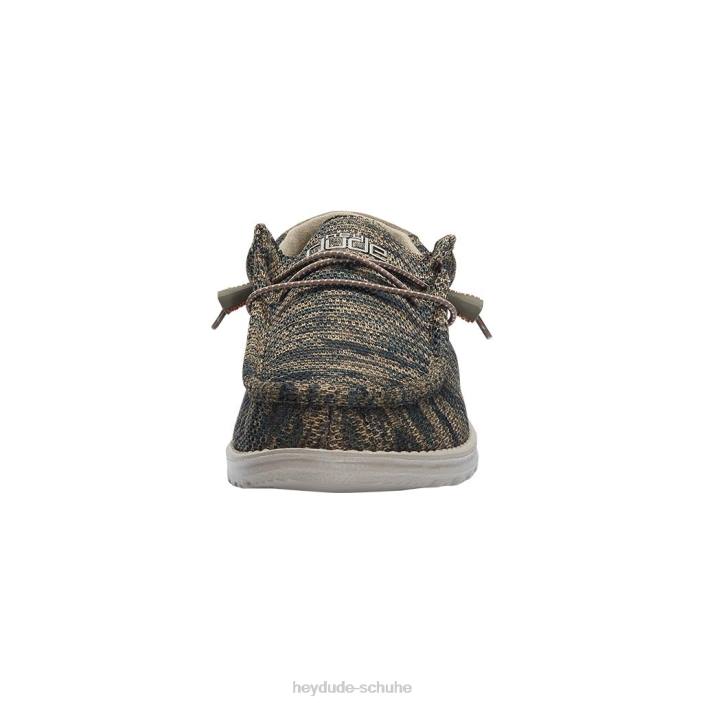 Hey Dude Männer Wally Sox Camo Woodland 2PV4135
