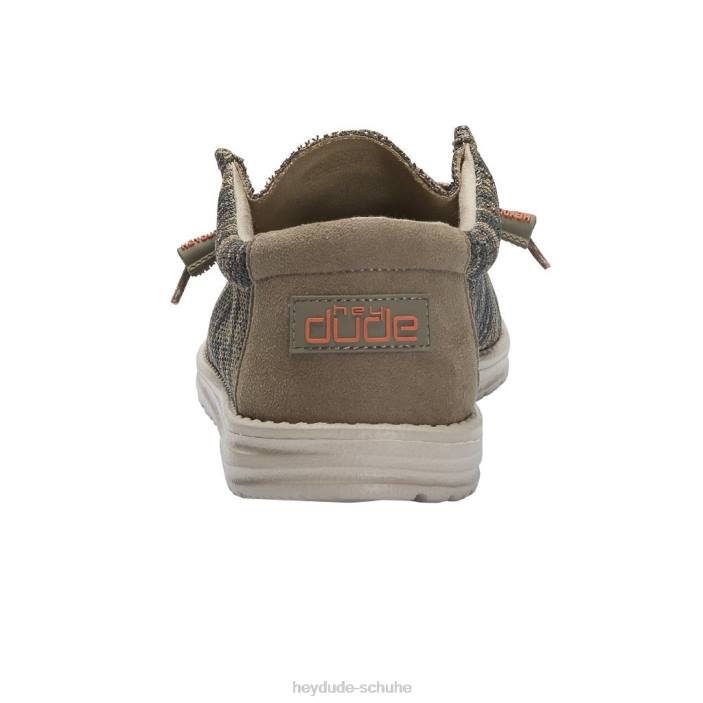 Hey Dude Männer Wally Sox Camo Woodland 2PV4135