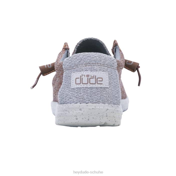 Hey Dude Männer Wally Sox Funk Braun Grau 2PV4141