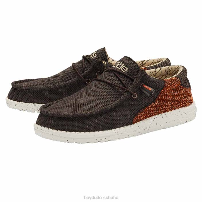 Hey Dude Männer Wally Sox Wave Java Brown 2PV4142