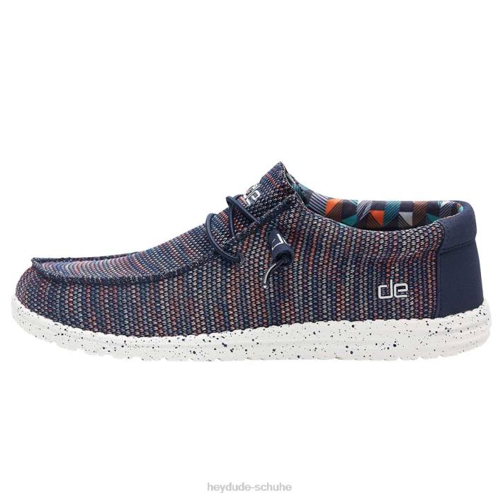 Hey Dude Männer Wally Sox blau orange 2PV495