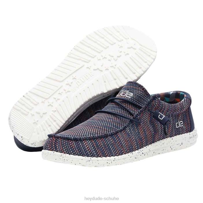 Hey Dude Männer Wally Sox blau orange 2PV495