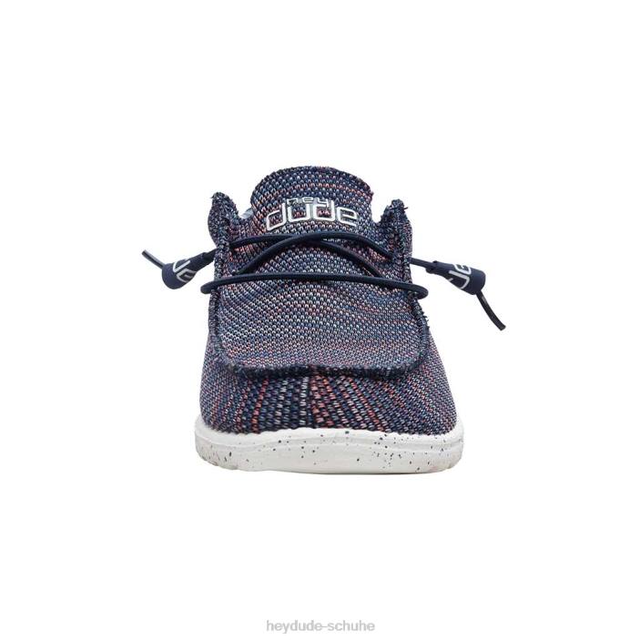 Hey Dude Männer Wally Sox blau orange 2PV495