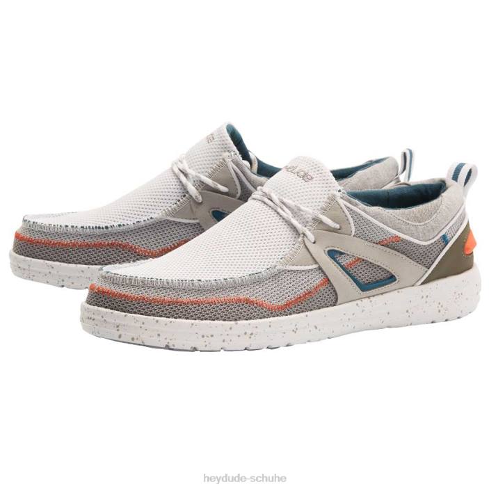 Hey Dude Männer Wally Storm weiß grau 2PV4128