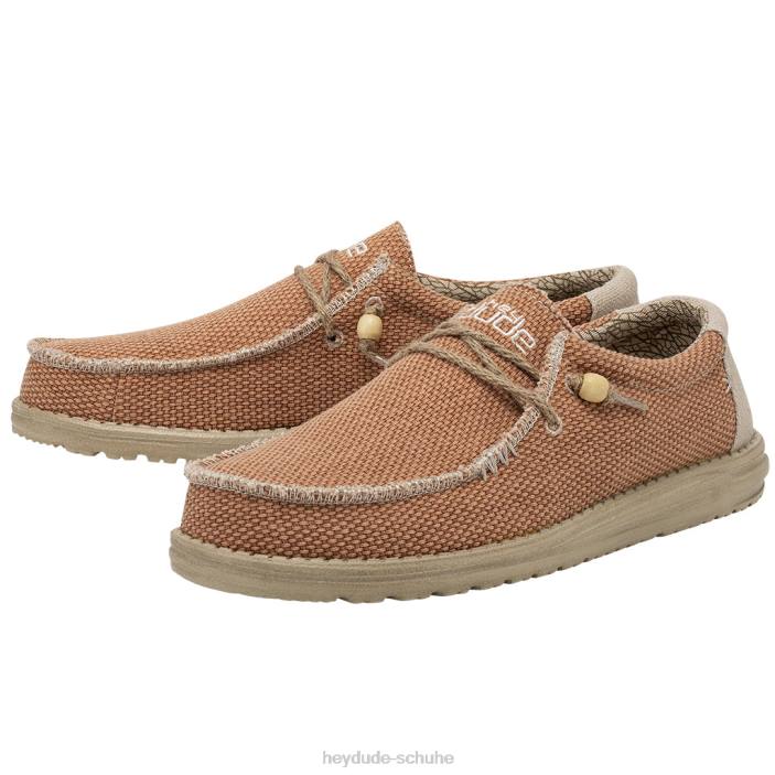 Hey Dude Männer Wally geflochtene Mandarine 2PV4108