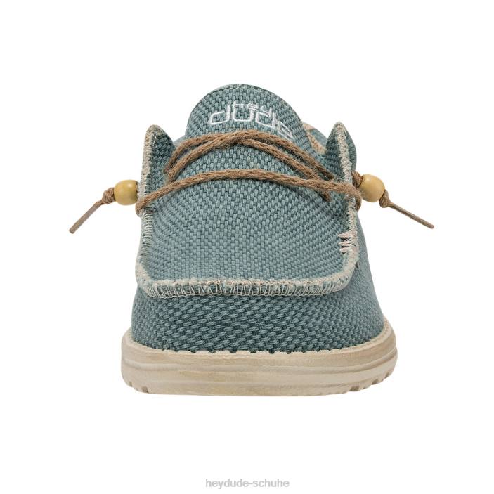 Hey Dude Männer Wally geflochtenes Aqua 2PV4107