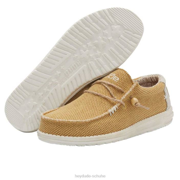 Hey Dude Männer Wally geflochtenes Okra 2PV4106