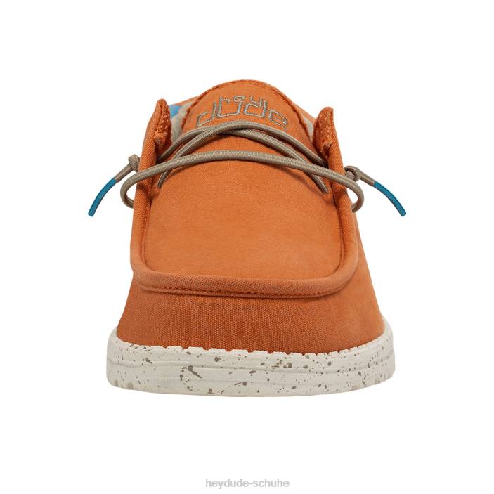 Hey Dude Männer Wally gewaschene Mandarine 2PV4103