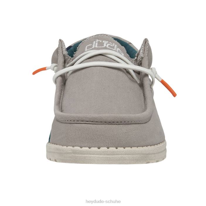 Hey Dude Männer Wally gewaschenes Rauchgrau 2PV4104